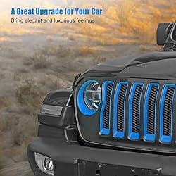 RT-TCZ for Wrangler JL Mesh Front Grille Grill