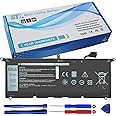 Bituli DXGH8 Battery Replacement for Dell XPS 13 9370 9380 7390 Inspiron 13 7000 7390 7391 2-in-1 5390 5391 7490 Latitude 3301 XPS13-9370 Vostro 5390 5391 Series G8VCF HK6N5 0H754V P82G 7.6V 52Wh