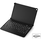 All New, Made for Amazon Bluetooth Keyboard with detachable case in Black, for Fire HD 10 (11th Generation) 2021 release