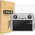 Mr.Shield Screen Protector compatible with DJI Mini 3 / Mini 3 Pro/Mini 4 Pro RC/DJI RC 2 [Tempered Glass] [3-PACK] [Japan Glass with 9H Hardness]