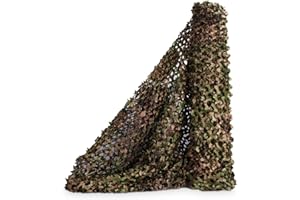 LOOGU Camo Netting, Camouflage Net Blinds Great for Sunshade Camping Shooting Hunting
