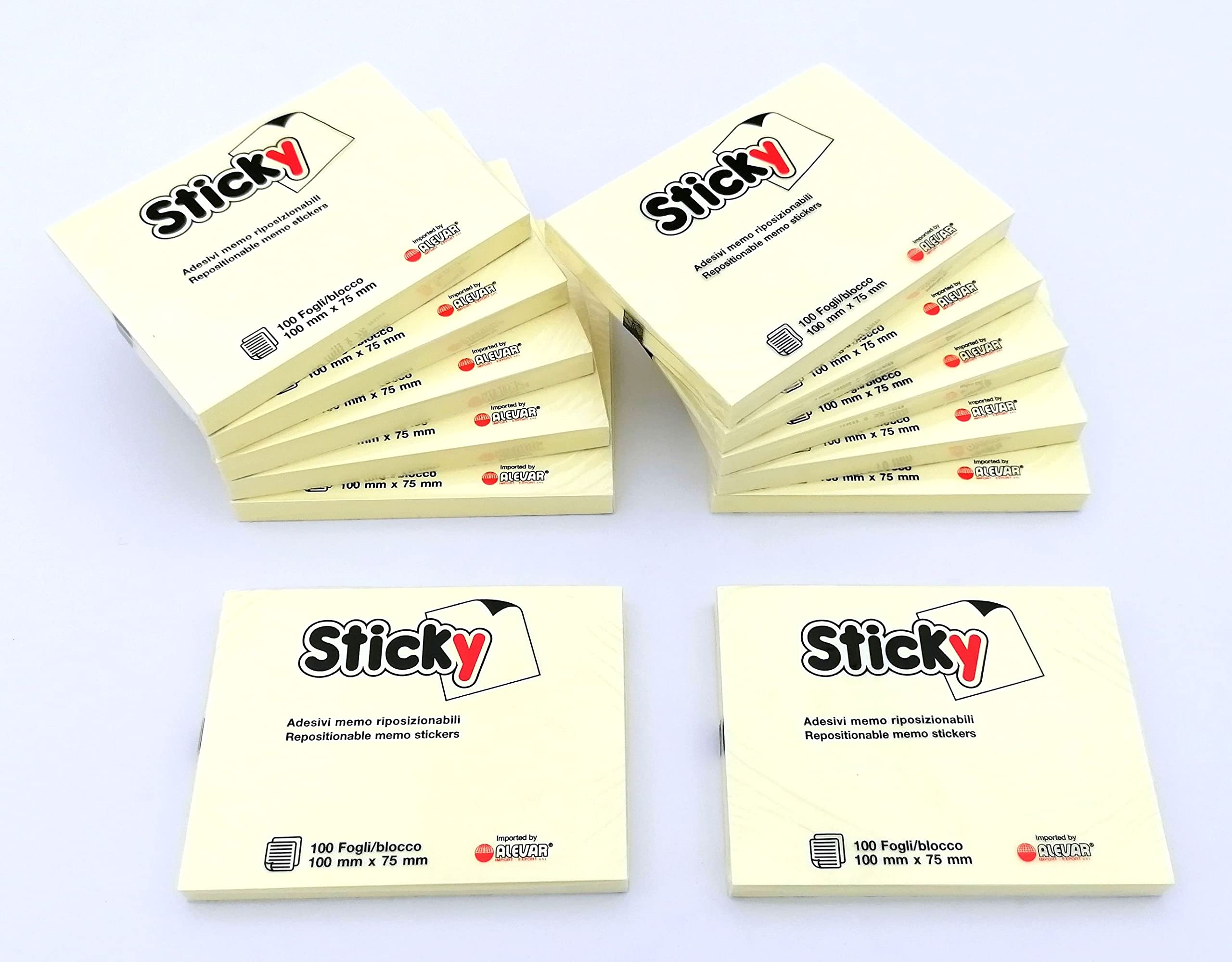 Alevar 1927/YW Repositionable Adhesive Sheets