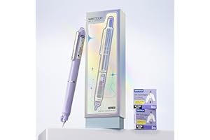 WRITECH Retractable Fountain Pen Set: Fine Nib Black Ink Premium Gift Box Includes 10 Cartridges, Perfect for Graduation Anniversaries Birthdays
