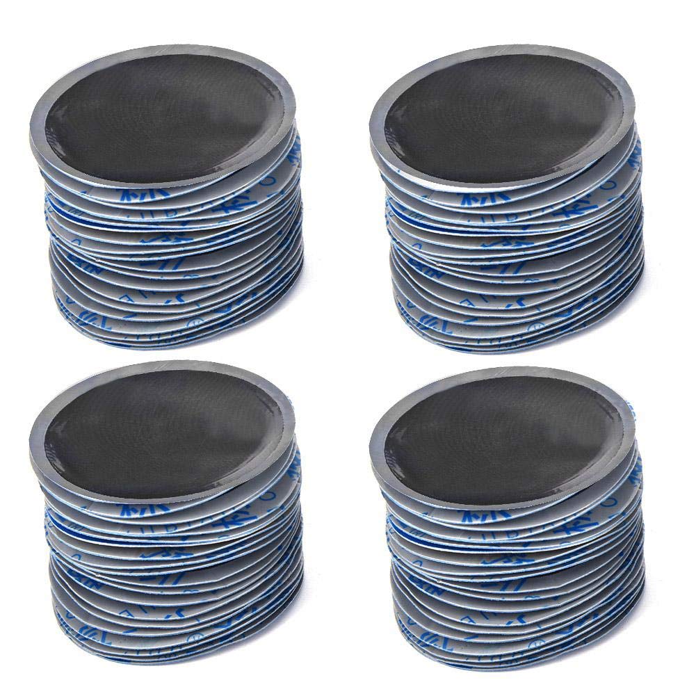 Tire Patches Heavy Duty Kit-Tire Repair Patch,100Pcs 58Mm Car Round Natural Rubber Tyre Puncture Patches