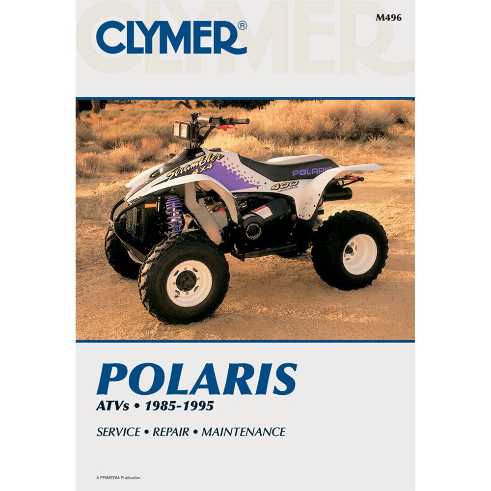 1985-1995 CLYMER POLARIS ALL MODELS ATV SERVICE MANUAL NEW M496:  Manufacturer: Amazon.com: Books
