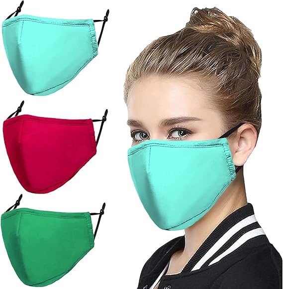 Facemask 3PC Big Kids Face Mask Office & Outdoors Gifts for 13 Year Old