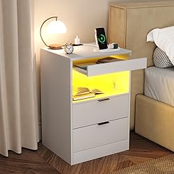 Gadroad LED Nightstand with Charging