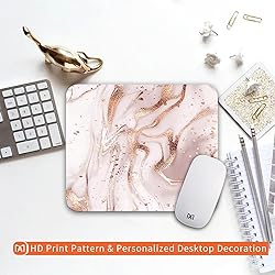 Armanza Square Mouse Pad Rose Gold