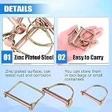 GLARKS Heavy Duty PTO Pin Assortment Kit Farm Trailers Wagons Lawn Garden 20Pcs view 4