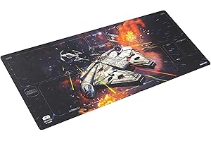 Star Wars Unlimited Game MAT Xtra-Wide - Officially Licensed, Full-Color Printed, Playmat, Slip-Resistant 31.5" by 13.75" Rubber Mat, Designed for TCGs and LCGs, Made by Gamegenic
