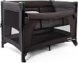 Red Kite Dreamer Bedside Crib with Newborn Bassinette Black view 3
