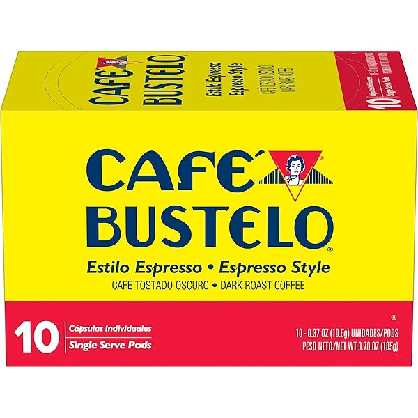 CAFÉ BUSTELO ESPRESSO STYLE DARK ROAST, SINGLE SERVE...