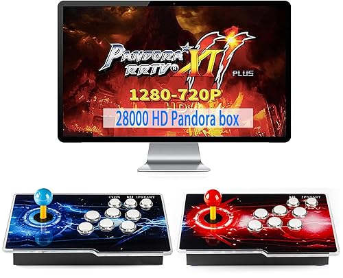 35000 Games in Pandora Box Retro Arcade Game Console with Two