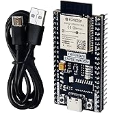 Freenove ESP32 Dev Board Kit, Dual-core 32-bit 240 MHz Microcontroller Development, Onboard WiFi+BT, Python C Code, Example P