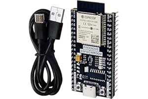 Freenove ESP32 Board, Dual-core 32-bit 240 MHz Microcontroller, Onboard Wireless, Python C Code, Example Projects Tutorial