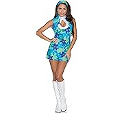 Women's Sexy Retro Disco Costumes - Flower