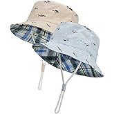 Durio UPF 50+ Beach Baby Sun Hat Sun Protection Cute Wide Brim Summer Baby Boy Bucket Hats Toddler Sun Hats for Girl