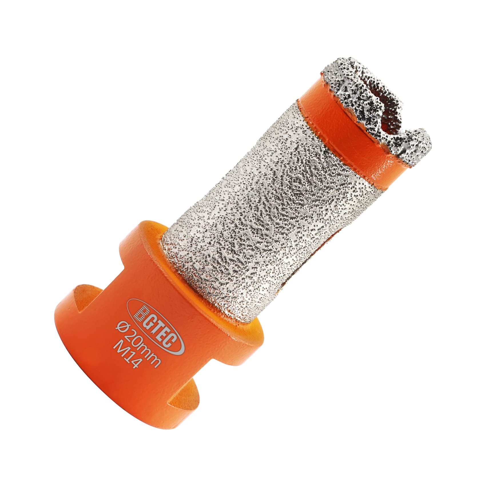 Diamond Core Drill Bits-BGTEC 20mm Milling Finger Bit Hole Saw for Bevelling Chamfer Porcelain Tile Marble Ceramic Granite，M14 Thread