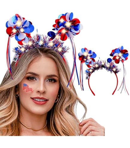 Amazon.com: DRESBE Halloween Light Up Headbands LED Pumpkin  display picture 1
