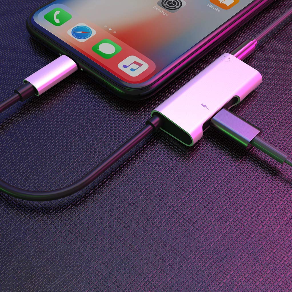 Adaptador Conector Auriculares para iPhone 7 Adaptador