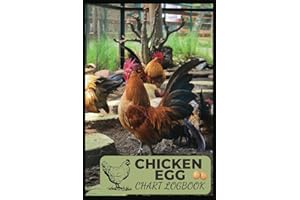 Chicken Egg Chart Logbook:A Year-Long Guide to Tracking Your Flock's Egg Production for backyard chickens: Monitor Your Chick