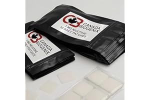 Canada Biogenix 7mg Nicotine Patches, 24 Hour Quit Smoking Aid, 30 Daily Patches