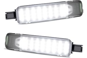 D-Lumina LED Interior Door Lights Door Panel Light Courtesy Warning Lights Lamp for Chevy Silverado GMC Sierra 1500 2500 3500