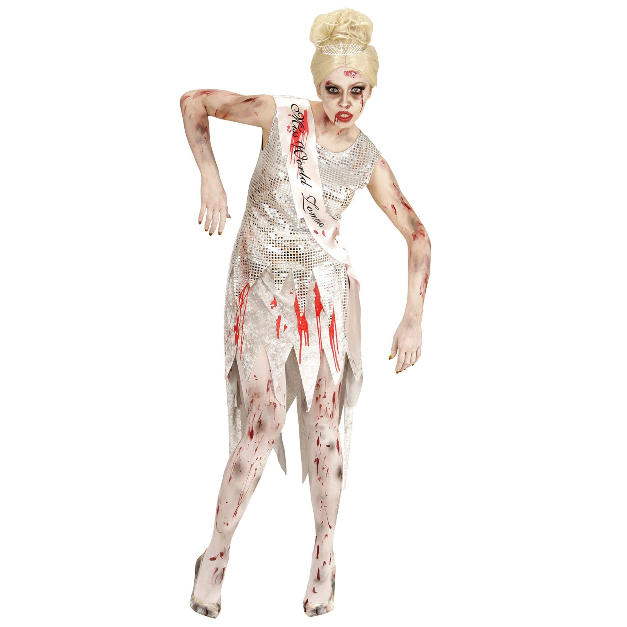 Widmann Adult Zombie Miss World Costume, Dress and Sash