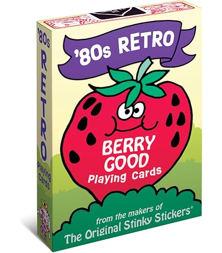 Amazon.com: TREND 80s Retro Collection Playing Cards Plus Deluxe