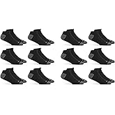 Fruit of the Loom Men's Dual Defense No Show Socks (12 Pack)