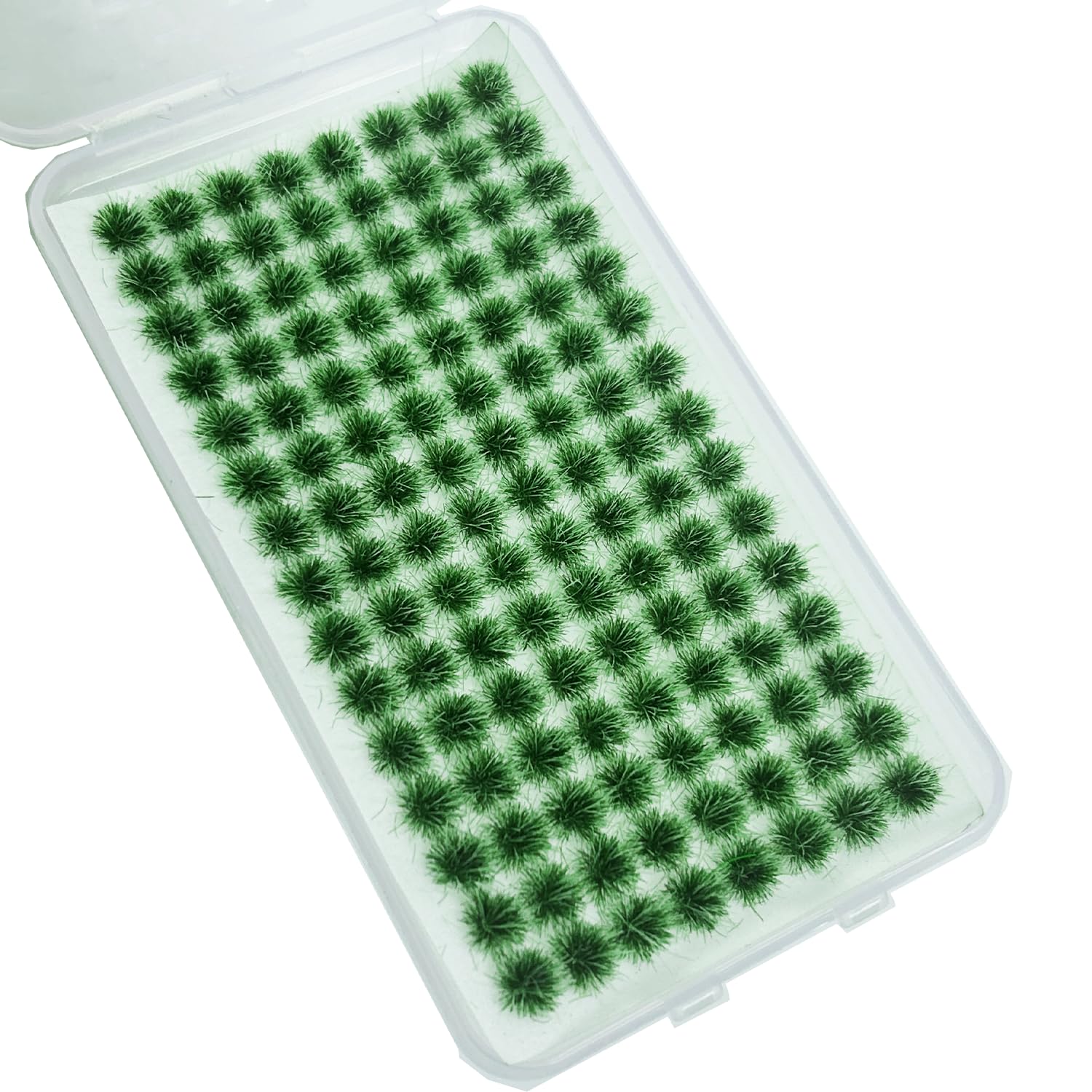 RXKFIGX 120 PCS Grass Tufts Mini Tufts Terrain Model Tuft Model Grass Static Grass Kit Resin Static Scenery Model for DIY Gaming Terrain Decoration Train Landscape Railway Artificial Grass Modeling