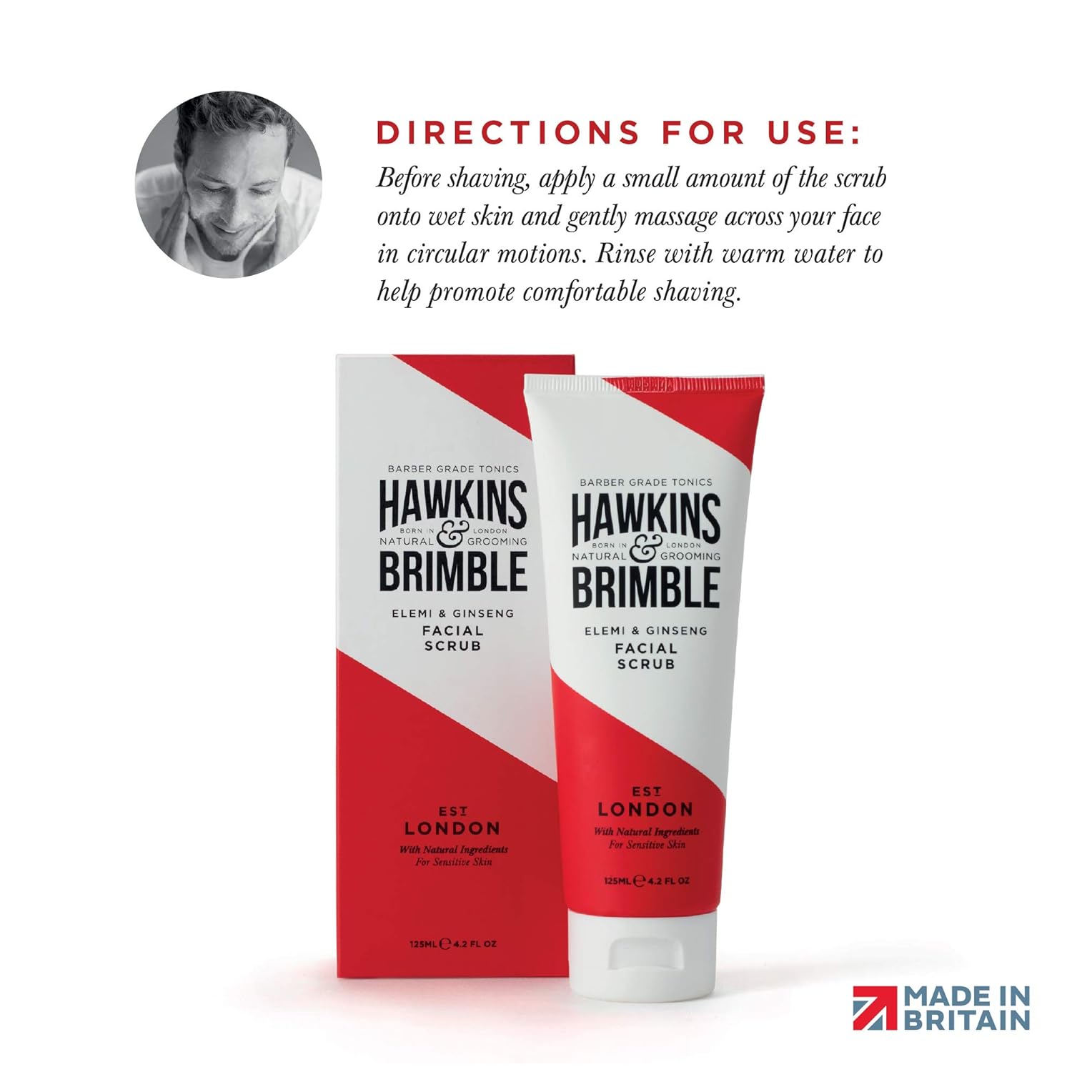 hawkins & brimble face wash