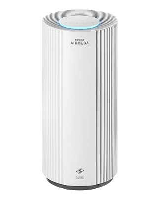 COWAY Air Purifier for Large Room Whole Home Up to 3,285 ft², HEPA Filter for Smoke, Allergen, Pet Dander, Odor, PM(1, 2.5, 10), AQI, Turbo Eco Mode, Energy Star, 3yr Warranty, Airmega 450 White