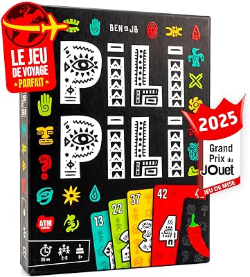 PILI PILI - Jeu de Cartes Tactique et d'Ambiance - 2 à 8 Joueurs - 15 Min