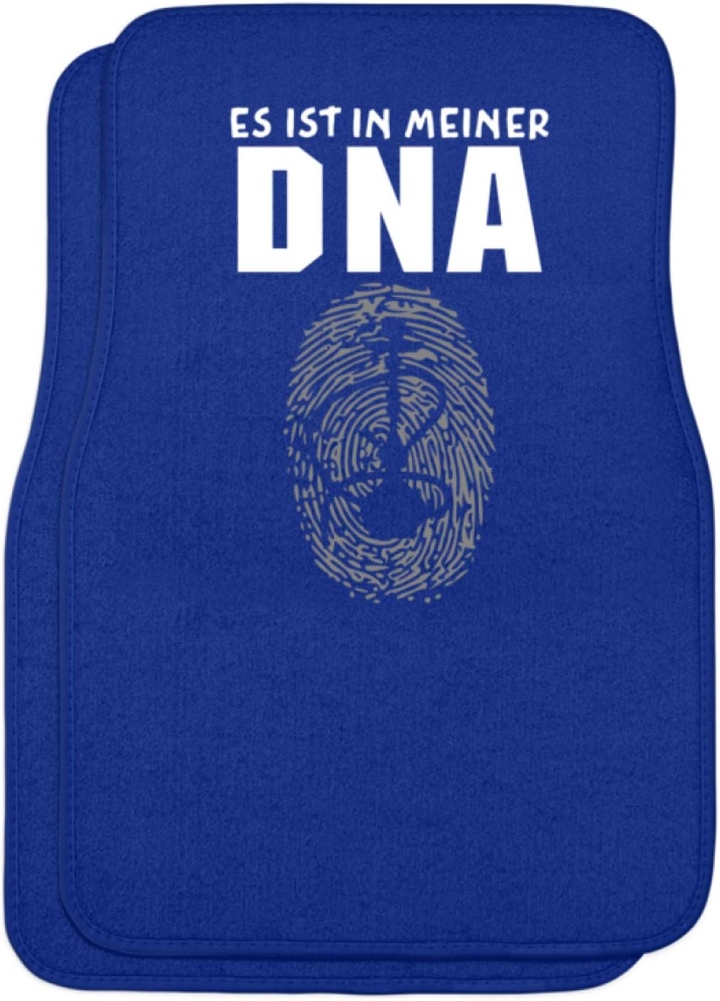 SPIRITSHIRTSHOPEs Ist In Meiner DNA. Shisha, Shisha, Smoking, Hookah, Pipes, Tobacco Smoking Car Mats - Blue - One size