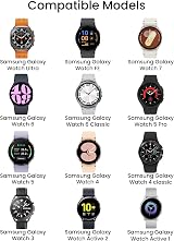 Bicmice 2-Pack Samsung Galaxy Watch 7 Ultra FE 6 5 4 3 Active Magnetic USB view 2