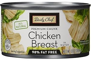 Daily Chef All Natural Chicken Breast in Water, 13 oz, 5 Count