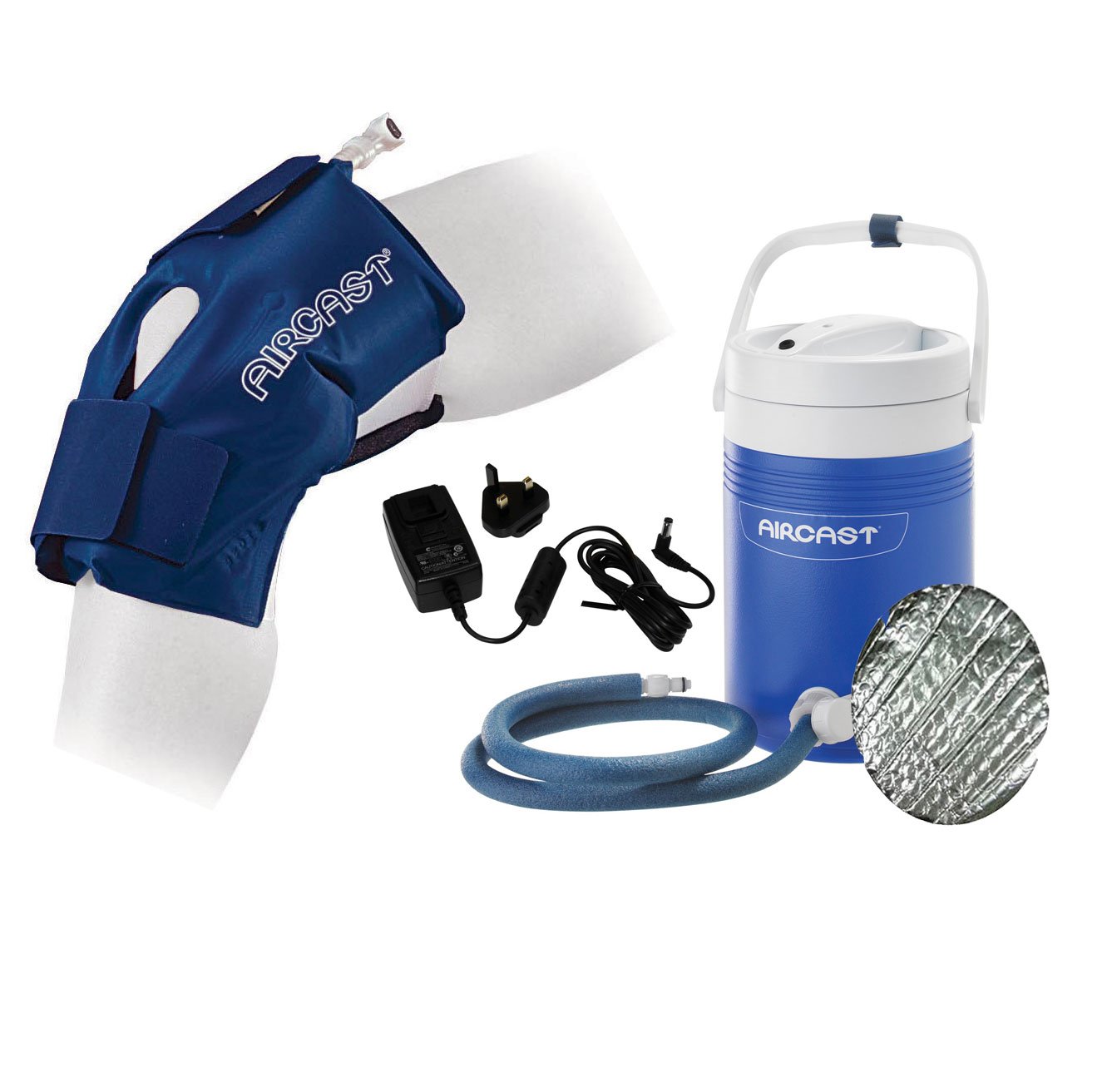 Aircast Knee Cryo/Cuff Large with Powered Cryo Cooler Buy Online in United Arab Emirates at Aircast Knee Cryo/Cuff Large with Powered Cryo Cooler Buy Online in United Arab Emirates at