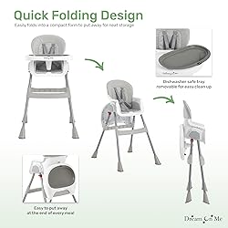 Dream On Me Portable 2-in-1 Tabletalk High