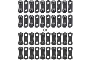 10 Sets 3/8 Chainsaw Chain Repair Kits for .043 .050 Link Tie Straps Chainsaw Parts Replacement Accessories
