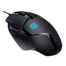 Logitech G402 Gaming Mouse Hyperion Fury with 8 Programmable Buttons - Black