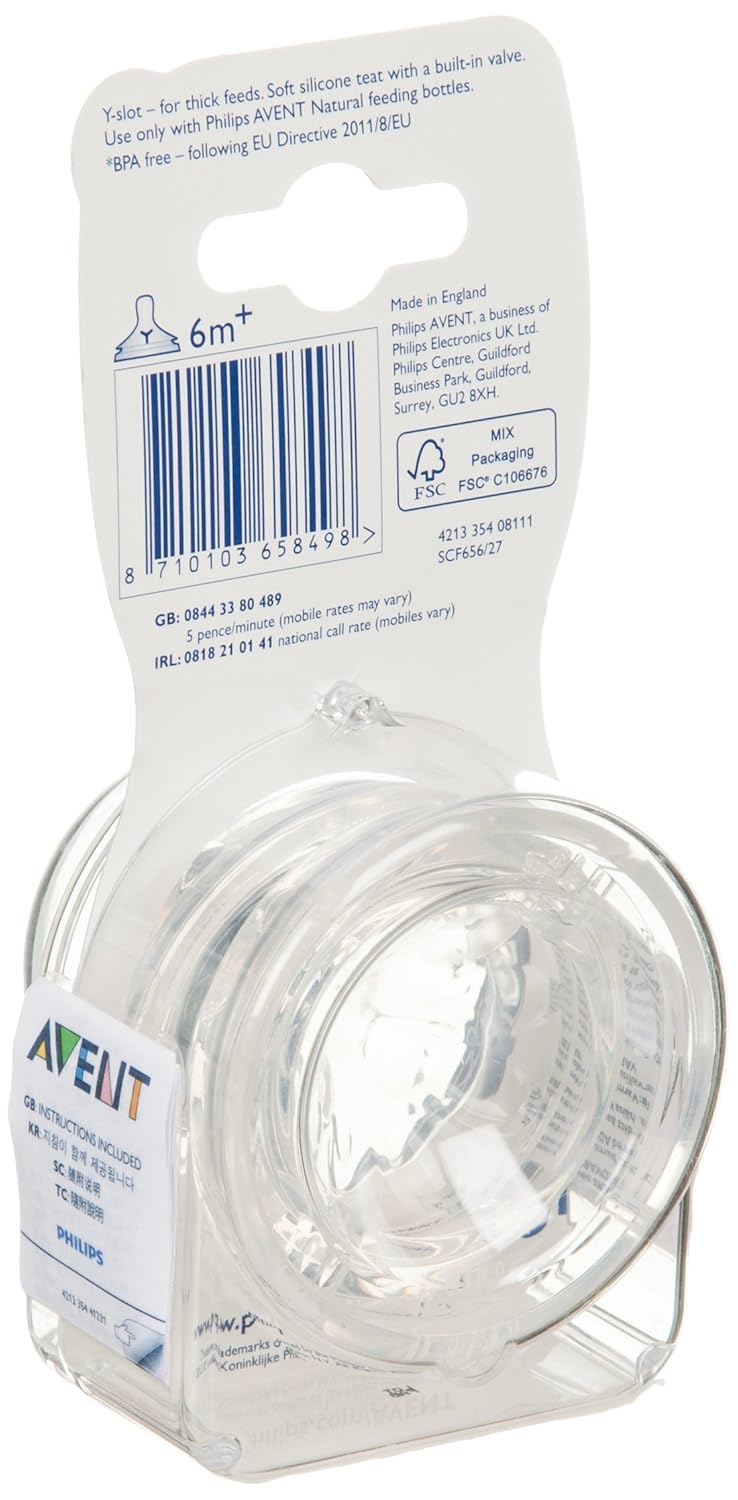 avent natural teats 6m 