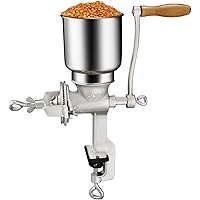 Premium Quality Cast Iron Hand Crank Manual Corn Grinder For Wheat Grains coffee Nut Mill Tall