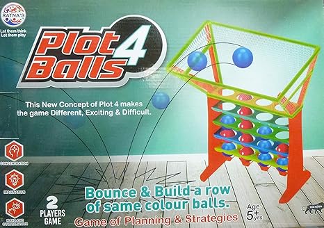 Umiya Toys Plot 4 Balls Excellent Game of Planning and strategies.