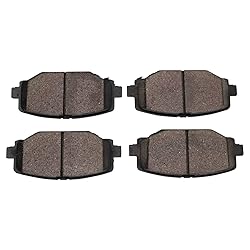 TRQ Rear Brake Pads Ceramic Compatible with