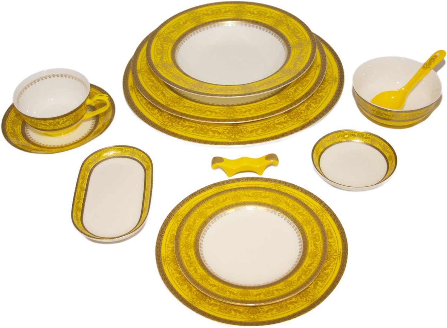 12-PC East Meets West Dinner Set