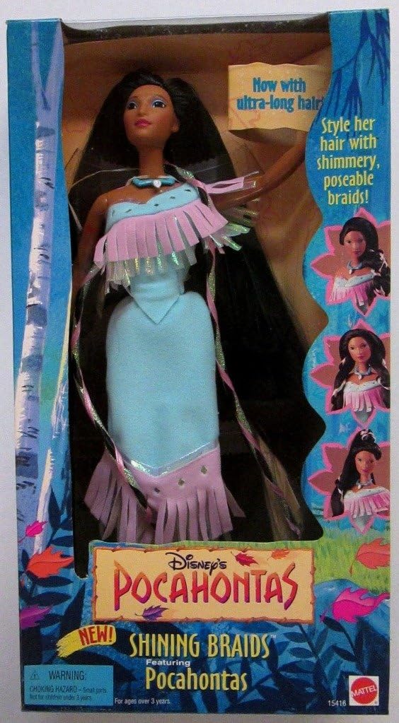 pocahontas barbie 1996