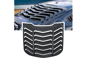 E-cowlboy Rear Window Louver for Ford Mustang 2015 2016 2017 2018 2019 2020 2021 2022 2023 2024 2025 Windshield Scoop Sun Sha