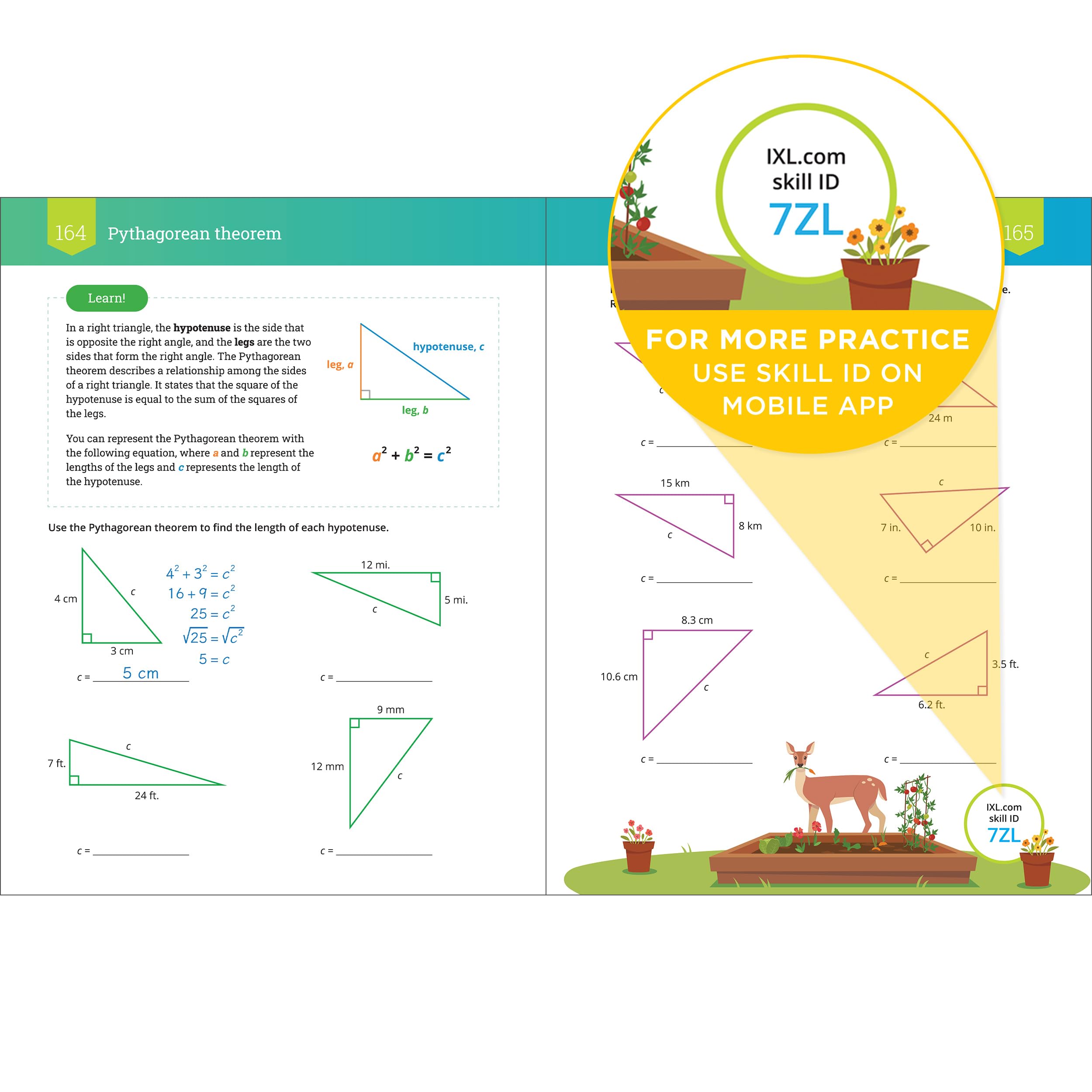 IXL The Ultimate Eighth Grade Math Workbook, Middle School Books for Kids Ages 13-14 Covering Geometry, Algebra, Mathematics Equations, Pythagorean Theorem, and More (IXL Ultimate Workbooks)