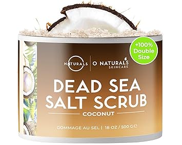 Amazon Com O Naturals Exfoliating Dead Sea Salt Coconut Face